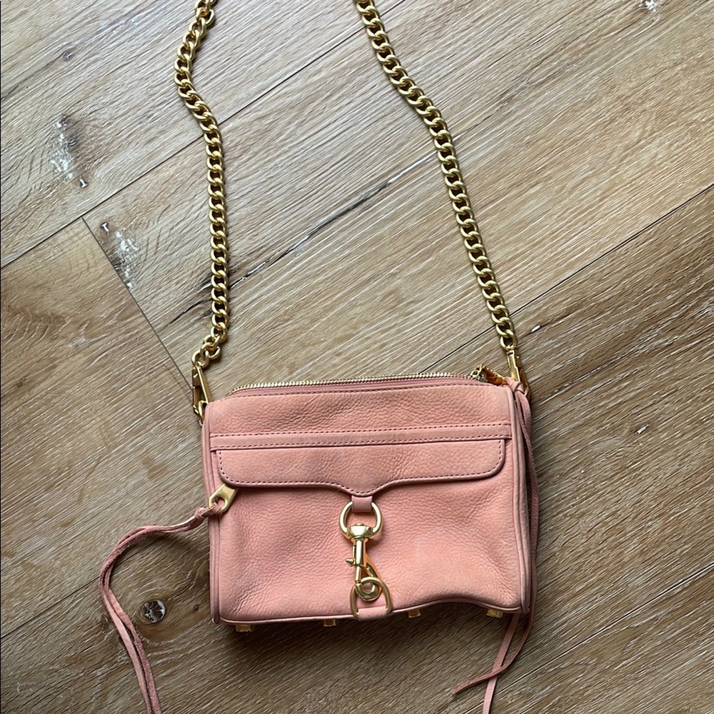 Rebecca Minkoff Pink Leather Crossbody Bag